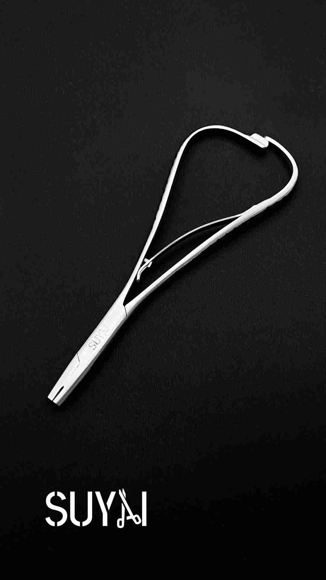 Clește de localizare a ancorelor dermice