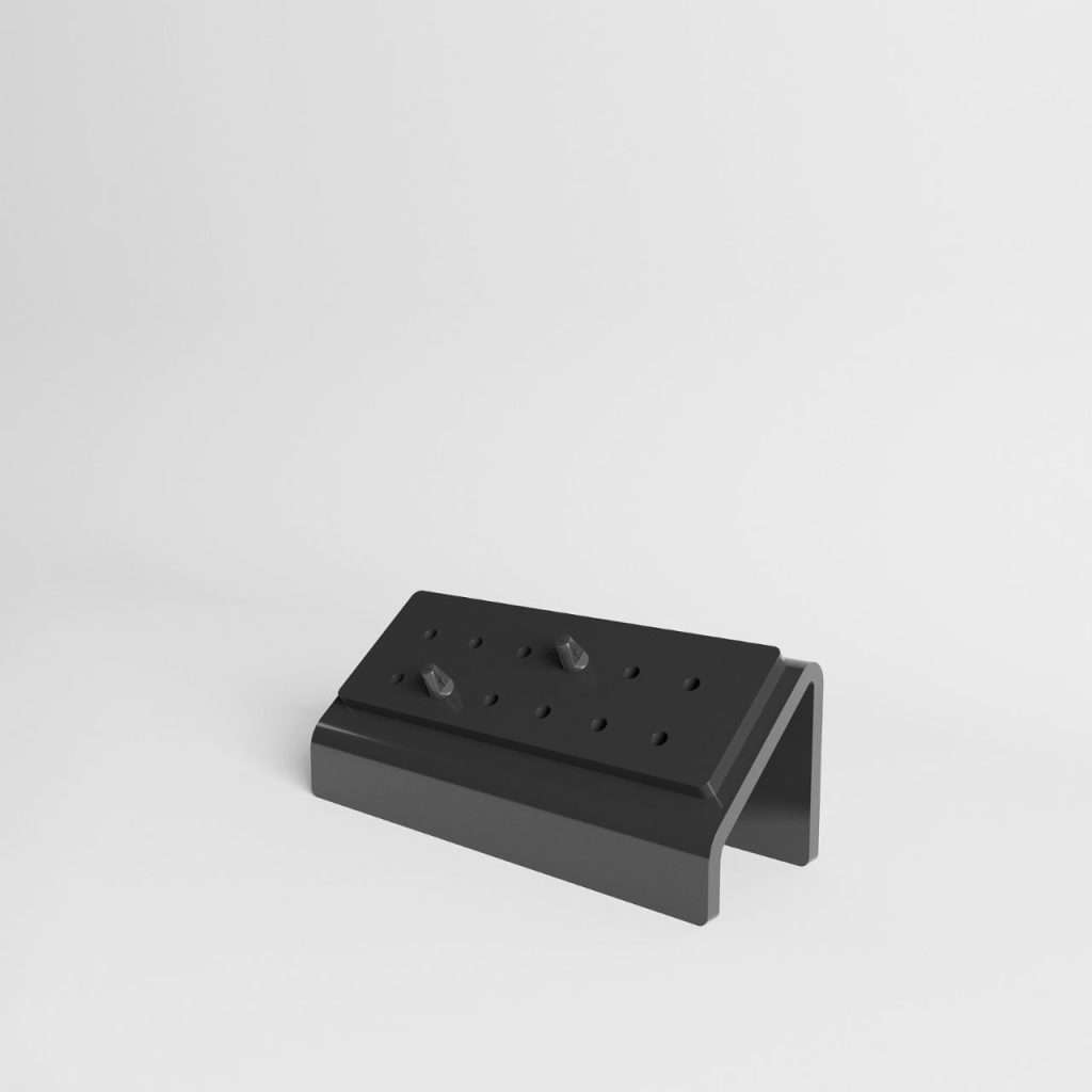 CLAP display for piercing studio