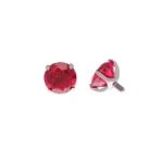 Titanium Ruby Prong Top