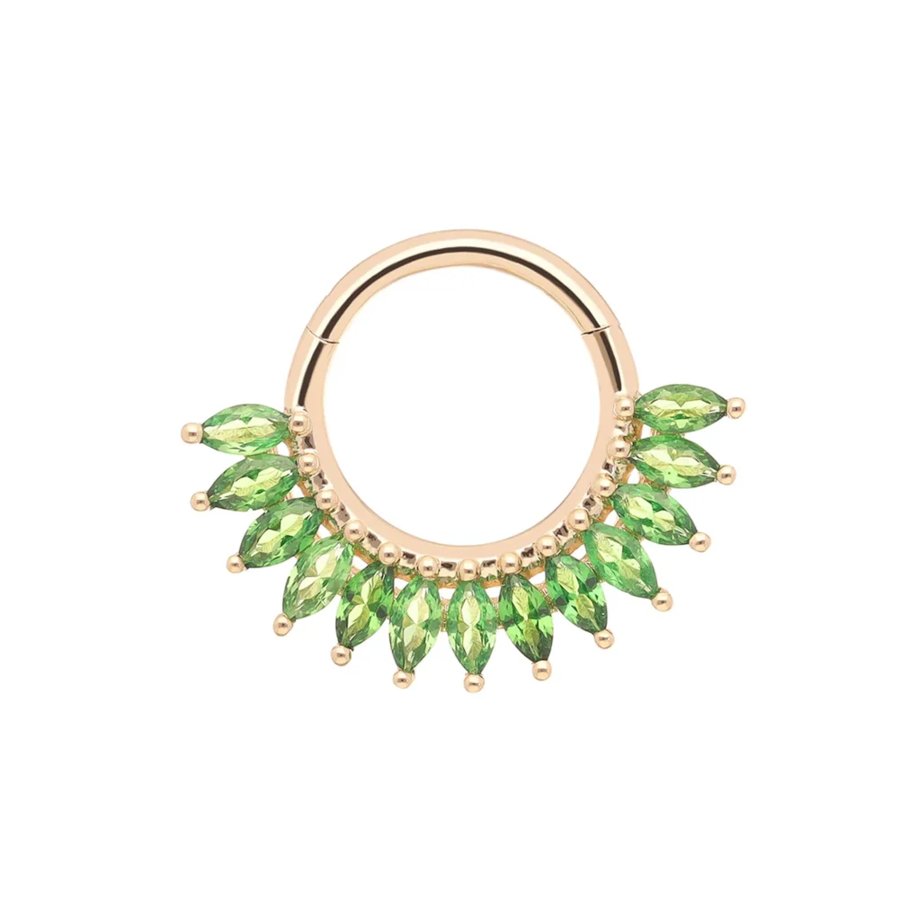 Maria Yellow Gold With Tsavorite