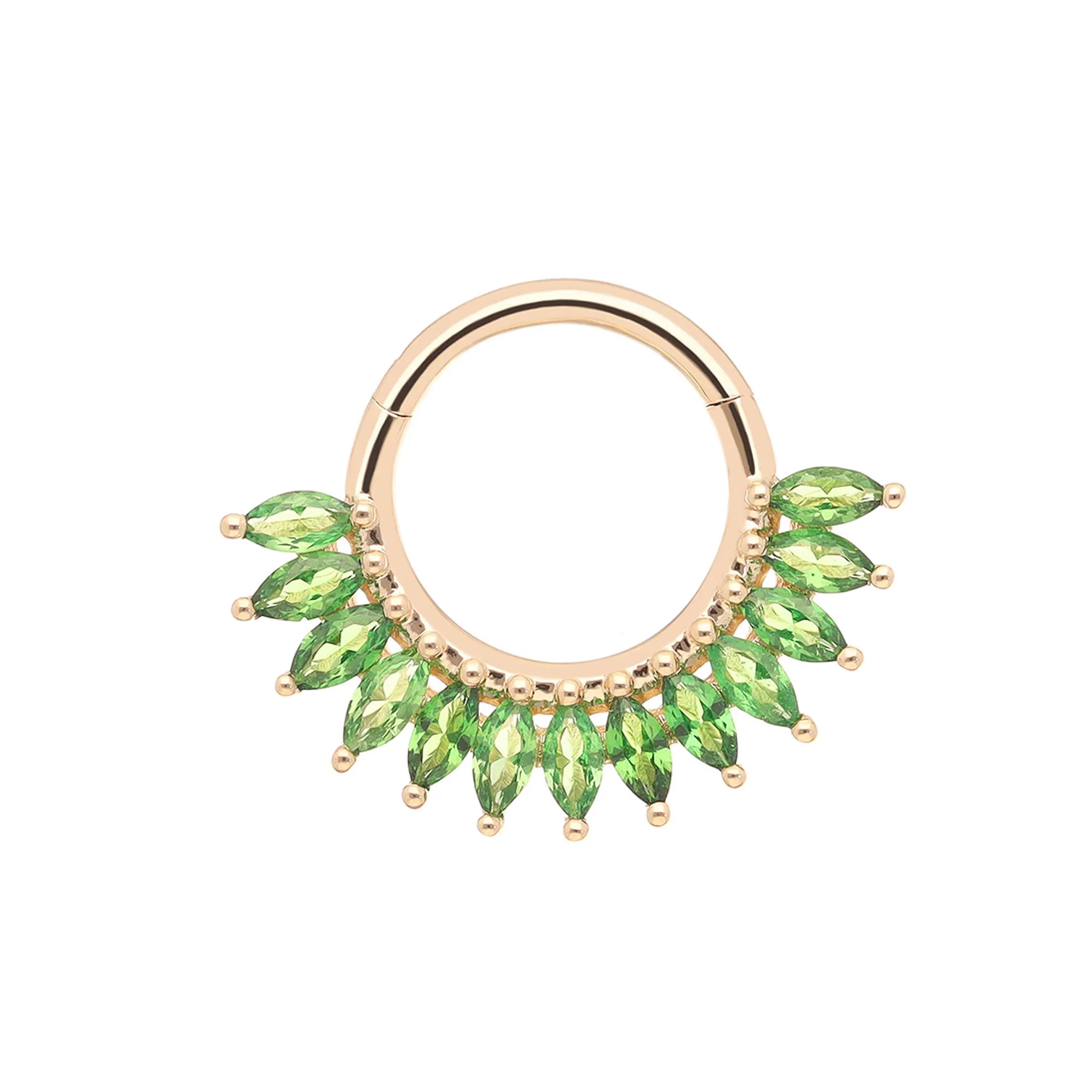 Maria Yellow Gold With Tsavorite