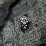 Alisea 1 vrh s pribadačom od bijelog zlata