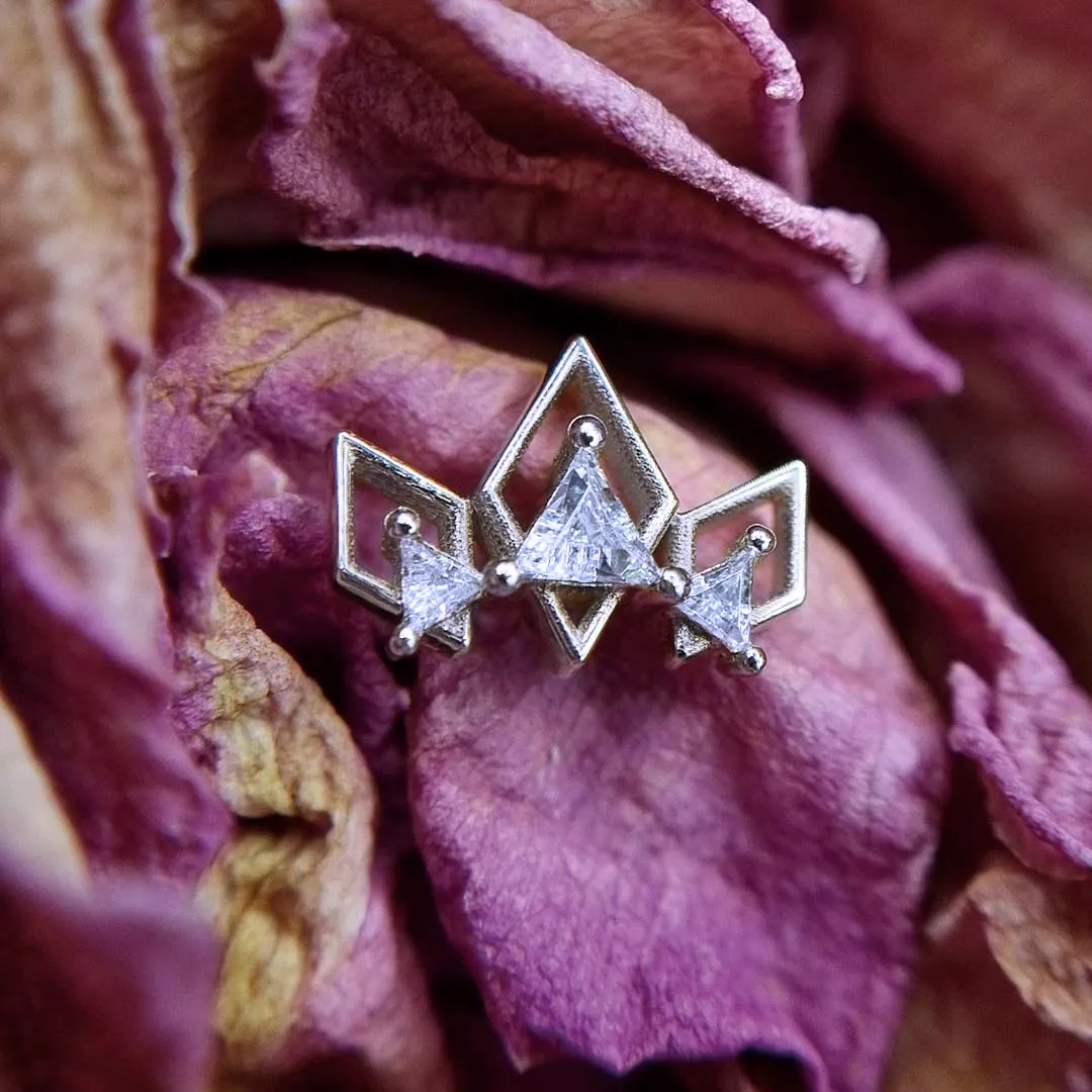 Teide Cluster White Gold