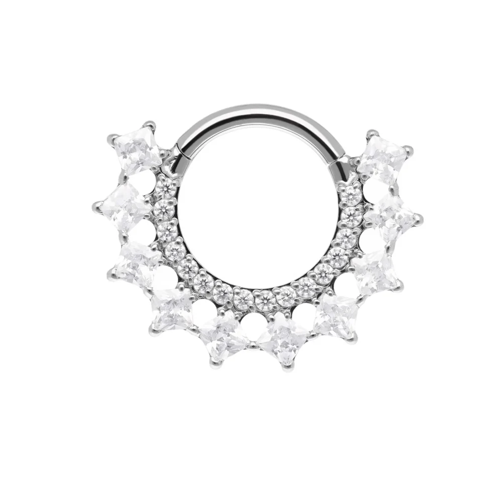 Moissanite bianca Capu