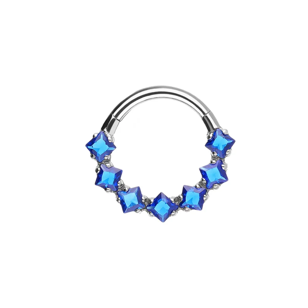 Anello con cerniera Brenda Sapphire Blue